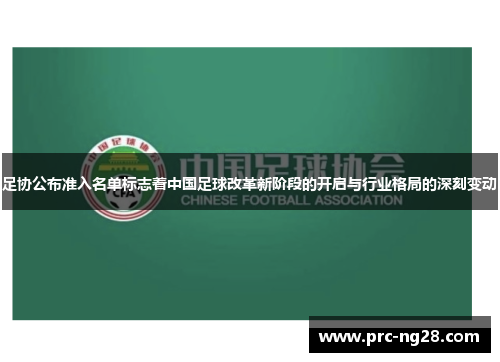 足协公布准入名单标志着中国足球改革新阶段的开启与行业格局的深刻变动